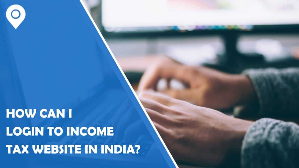 How can I login to income tax website in India?