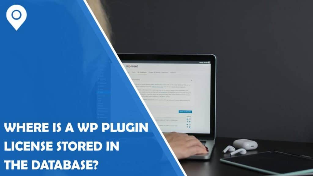 where is a wp plugin license stored in the database?