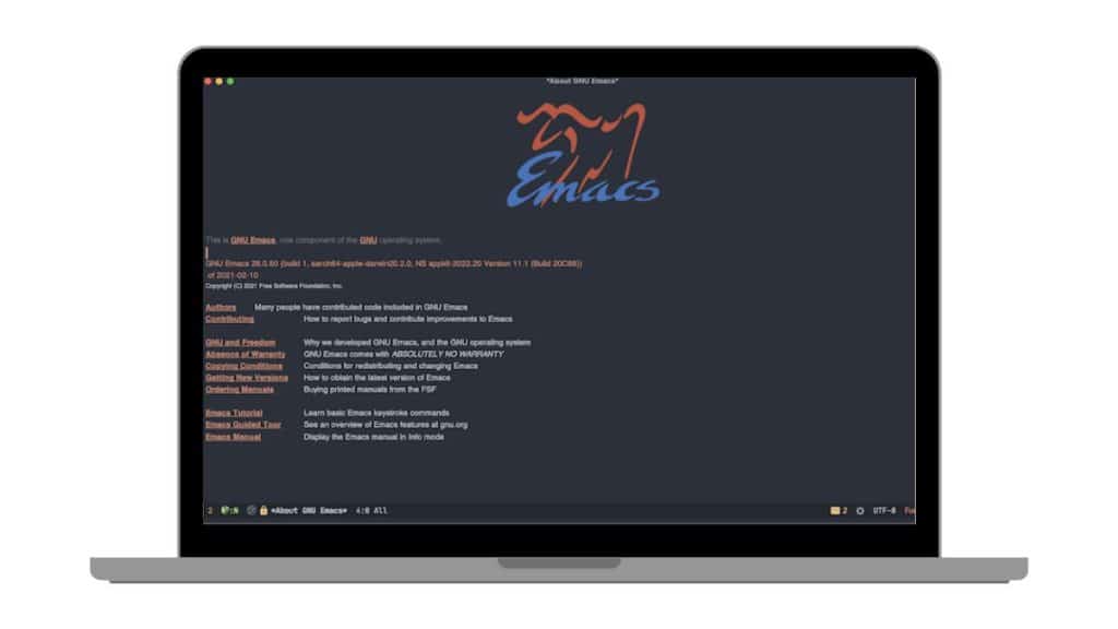 Steps to Install Emacs and Emacs-App Using MacPorts