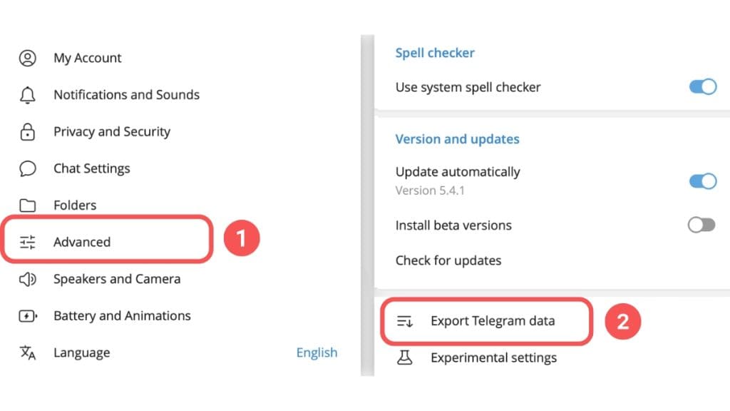 How to Backup Telegram Using Telegram Desktop